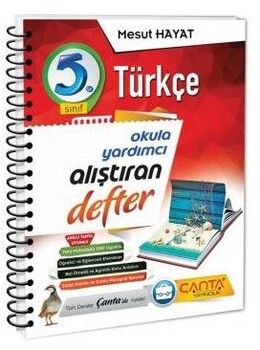 Çanta Yayınları 5. Sınıf Türkçe Alıştıran Defter