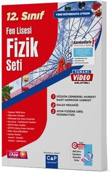 Çap 12. Sınıf Fen Lisesi Fizik Seti