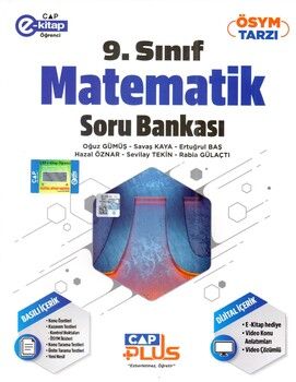 Çap 9. Sınıf Anadolu Lisesi Matematik Plus Soru Bankası