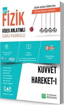 Çap Fizik Kuvvet Hareket 1 Konu Anlatımlı Soru Bankası