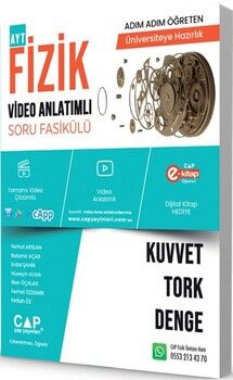 Çap Fizik Kuvvet Tork Denge Konu Anlatımlı Soru Bankası
