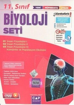 Çap Yayınları 11. Sınıf Anadolu Biyoloji Seti