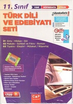 Çap Yayınları 11. Sınıf Türk Dili ve Edebiyatı Anadolu Seti