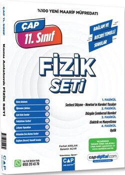 Çap Yayınları 11. Sınıf Fizik Maarif Model Set
