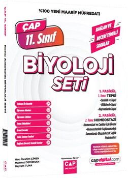 Çap Yayınları 11. Sınıf Biyoloji Maarif Model Set