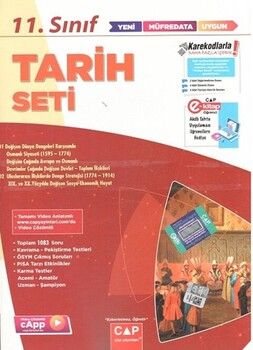 Çap Yayınları 11. Sınıf Tarih Anadolu Seti