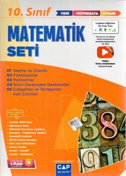 Çap Yayınları 10. Sınıf Matematik Anadolu Seti