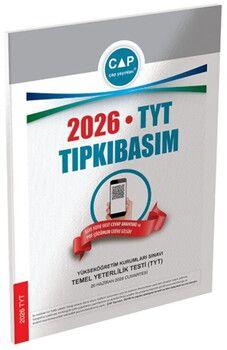 Çap Yayınları 2026 TYT Tıpkı Basım