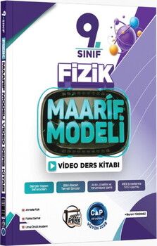 Çap Yayınları 9. Sınıf Fizik Maarif Video Ders Kitabı