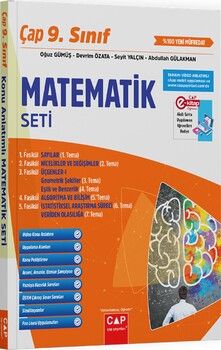 Çap Yayınları 9. Sınıf Matematik Seti
