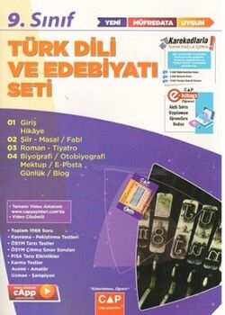 Çap Yayınları 9. Sınıf Türk Dili ve Edebiyatı Anadolu Seti