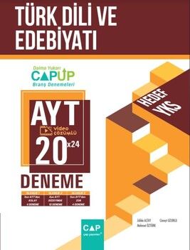 Çap Yayınları AYT Türk Dili ve Edebiyat Up 20 x 24 Deneme
