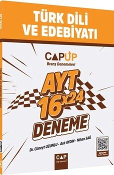  Çap Yayınları AYT Türk Dili ve Edebiyatı 16 X 24 Up Deneme