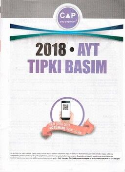 Çap Yayınları AYT 2020 Tıpkı Basım