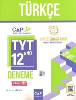 Çap Yayınları TYT Türkçe 12 x 40 Up Deneme