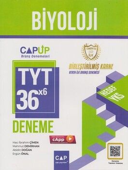 Çap Yayınları TYT Biyoloji 30 x 6 Up Deneme