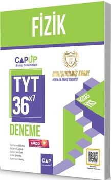 Çap Yayınları TYT Fizik 36 x 7 Up Deneme
