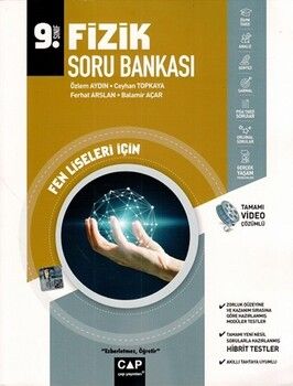 Çap Yayınları 9. Sınıf Fizik Fen Soru Bankası