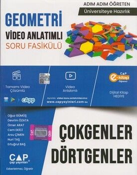 Çap Çokgenler ve Dörtgenler Konu Anlatımlı Soru Bankası