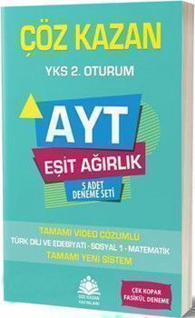 Çöz Kazan AYT Eşit Ağırlık 5 Adet Deneme Seti