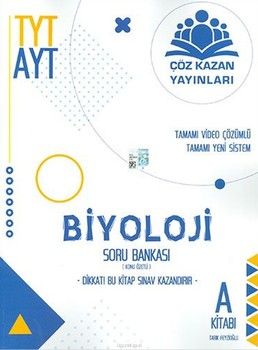 Çöz Kazan TYT AYT Biyoloji Soru Bankası A Kitabı