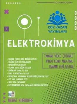 Çöz Kazan Yayınları AYT Elektrokimya Konu Anlatım