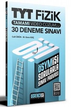 Öğrenci İşi Yayınları TYT Fizik Tamamı Video Çözümlü 30 Deneme Sınavı
