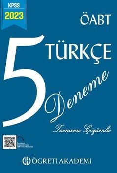 Öğreti Akademi 2023 KPSS ÖABT Türkçe 5 Deneme
