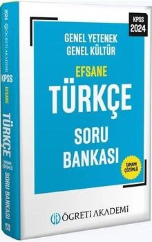 Öğreti Akademi 2024 KPSS Türkçe Efsane Soru Bankası