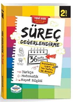 Öğretmen Evde Yayınları 2. Sınıf Süreç Değerlendirme Kitabı