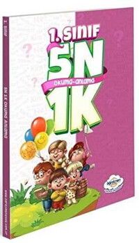 Öğretmen Evde Yayınları 5N1K 1. Sınıf Okuma Anlama Kitabı