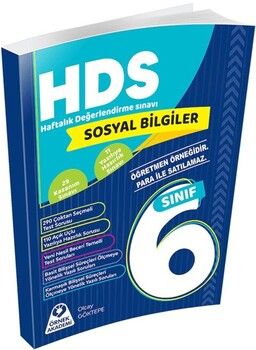 Örnek Akademi 6. Sınıf Sosyal Bilgiler Haftalık Değerlendirme Sınavı HDS