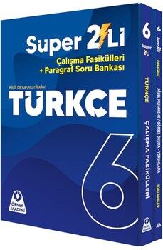 Örnek Akademi 6. Sınıf Süper İkili Türkçe Seti