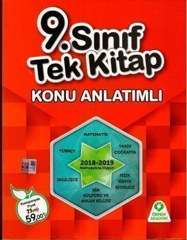 Örnek Akademi 9. Sınıf Tek Kitap Konu Anlatımlı