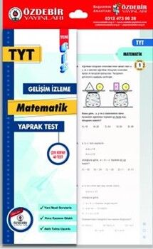 Özdebir Yayınları TYT Matematik GİS Yaprak Test
