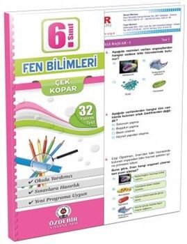 Özdebir Yayınları 6. Sınıf Fen Bilimleri Yaprak Test