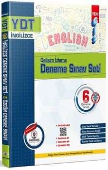 Özdebir Yayınları YDT İngilizce Gelişim İzleme 6 lı Deneme Sınavı