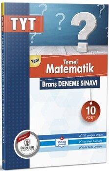 Özdebir Yayınları TYT Temel Matematik 10 lu Branş Deneme Sınavı