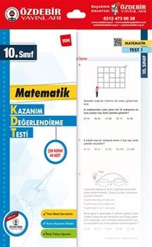 Özdebir Yayınları 10. Sınıf Matematik Yaprak Test