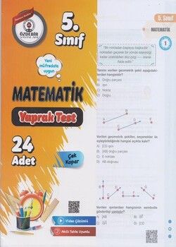 Özdebir Yayınları 5. Sınıf Matematik Yaprak Test