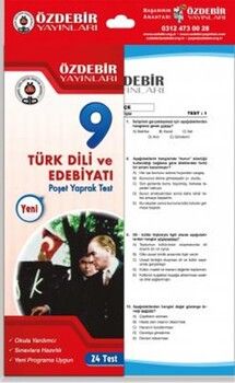 Özdebir Yayınları 9. Sınıf Türk Dili ve Edebiyatı Yaprak Test