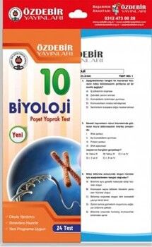 Özdebir Yayınları 10. Sınıf Biyoloji Yaprak Test