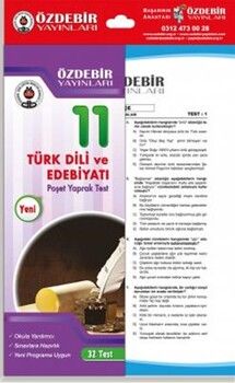 Özdebir Yayınları 11. Sınıf Türk Dili ve Edebiyatı Yaprak Test
