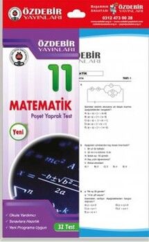 Özdebir Yayınları 11. Sınıf Matematik Yaprak Test