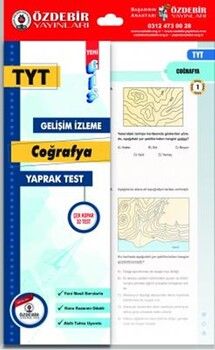 Özdebir Yayınları TYT Coğrafya GİS Yaprak Test