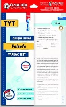 Özdebir Yayınları TYT Felsefe GİS Yaprak Test