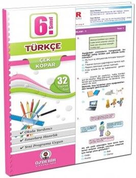 Özdebir Yayınları 6. Sınıf Türkçe Yaprak Test