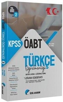 Özdil Akademi 2023 ÖABT Türkçe 2. Kitap Divan Edebiyatı Konu Anlatımlı Soru Bankası