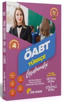 Özdil Akademi ÖABT Türkçe 4. Kitap Yeni Türk Edebiyatı 2 Konu Anlatımlı Soru Bankası