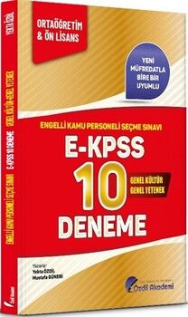 Özdil Akademi EKPSS Lise Ortaöğretim Ön Lisans 10 Deneme